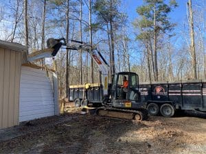 metal building demolition and scrap metal recycling in sc